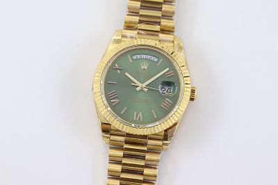ROLEX Day-date 40mm 2836 Automatic Movement Green Watch